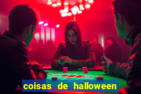 coisas de halloween com f